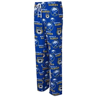 Women's Concepts Sport Royal Buffalo Sabres Zest Allover Print Knit Pants