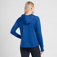 Women's Fanatics  Heather Royal Buffalo Sabres Authentic Pro Pullover Hoodie