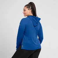 Women's Fanatics  Heather Royal Buffalo Sabres Authentic Pro Pullover Hoodie