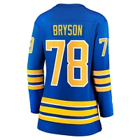 Women's Fanatics Jacob Bryson Royal Buffalo Sabres Home Breakaway Player Jersey