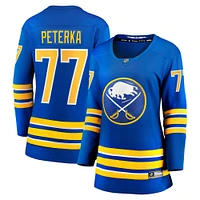 Women's Fanatics JJ Peterka Royal Buffalo Sabres Home Breakaway Player Jersey