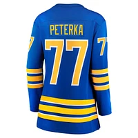 Women's Fanatics JJ Peterka Royal Buffalo Sabres Home Breakaway Player Jersey