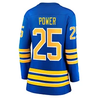 Maillot de joueur échappé à domicile Fanatics Owen Power Royal Buffalo Sabres pour femmes