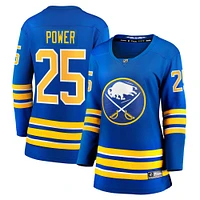 Maillot de joueur échappé à domicile Fanatics Owen Power Royal Buffalo Sabres pour femmes