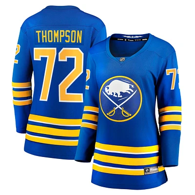 Maillot de joueur échappé à domicile Fanatics Tage Thompson Royal Buffalo Sabres pour femmes