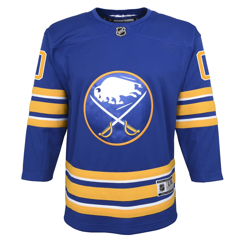 Youth Royal Buffalo Sabres Home Custom Premier Jersey