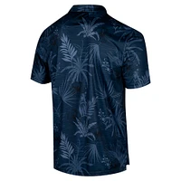 Men's Colosseum Navy BYU Cougars Palms Team Polo