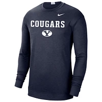 Men's Nike Navy BYU Cougars Spotlight Long Sleeve T-Shirt