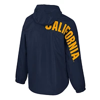 Men's Colosseum  Navy Cal Bears Reloaded Anorak Half-Zip Jacket