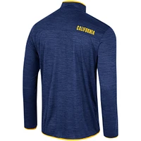 Men's Colosseum Navy Cal Bears Wright Quarter-Zip Windshirt