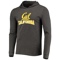 Men's Concepts Sport Navy/Heather Charcoal Cal Bears Meter Long Sleeve Hoodie T-Shirt & Jogger Pajama Set
