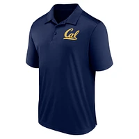 Men's Fanatics Navy Cal Bears Left Side Block Polo