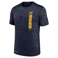Men's Nike Navy Cal Bears 2024 Sideline Velocity Legend Performance T-Shirt