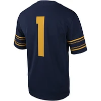 Maillot de football réplique intouchable Nike #1 Navy Cal Bears pour homme