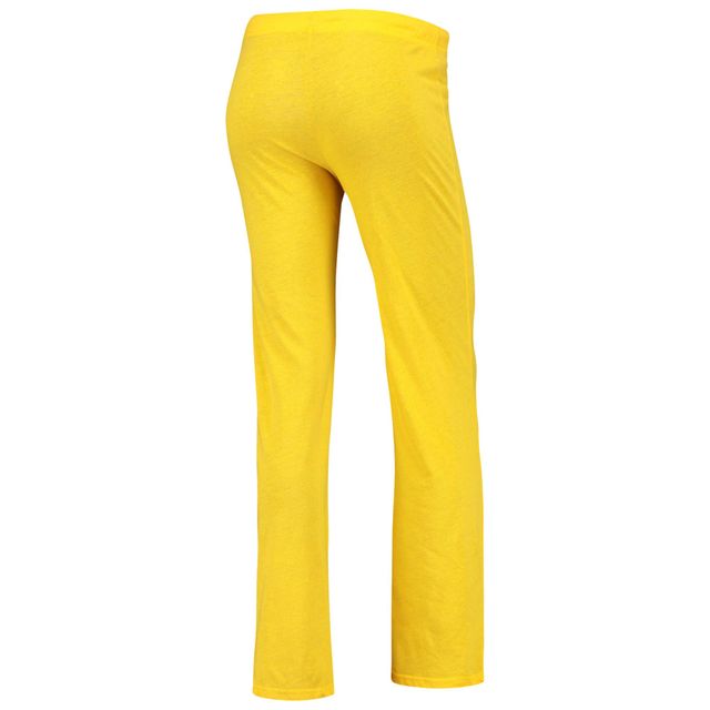 Ensemble de nuit avec débardeur et pantalon Cal Bears Team Concepts Sport pour femme, bleu marine/doré
