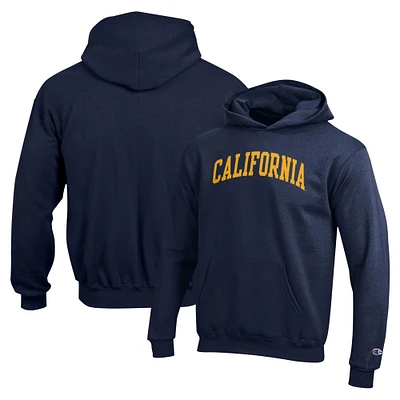 Sweat à capuche Basic Arch pour jeunes champions de la marine Cal Bears