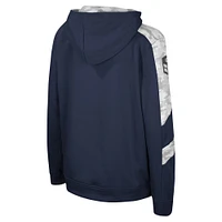 Youth Colosseum Navy Cal Bears OHT Military Appreciation Cyclone Digital Camo Pullover Hoodie