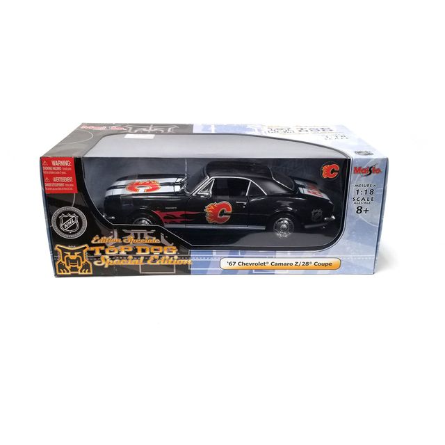 Camaro moulé sous pression des Flames de Calgary 1:18 - à collectionner
