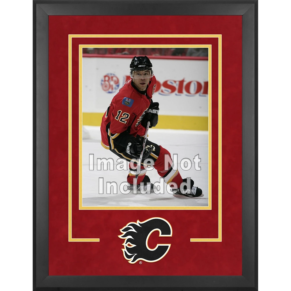 Cadre photo vertical de luxe Calgary Flames 16" x 20"