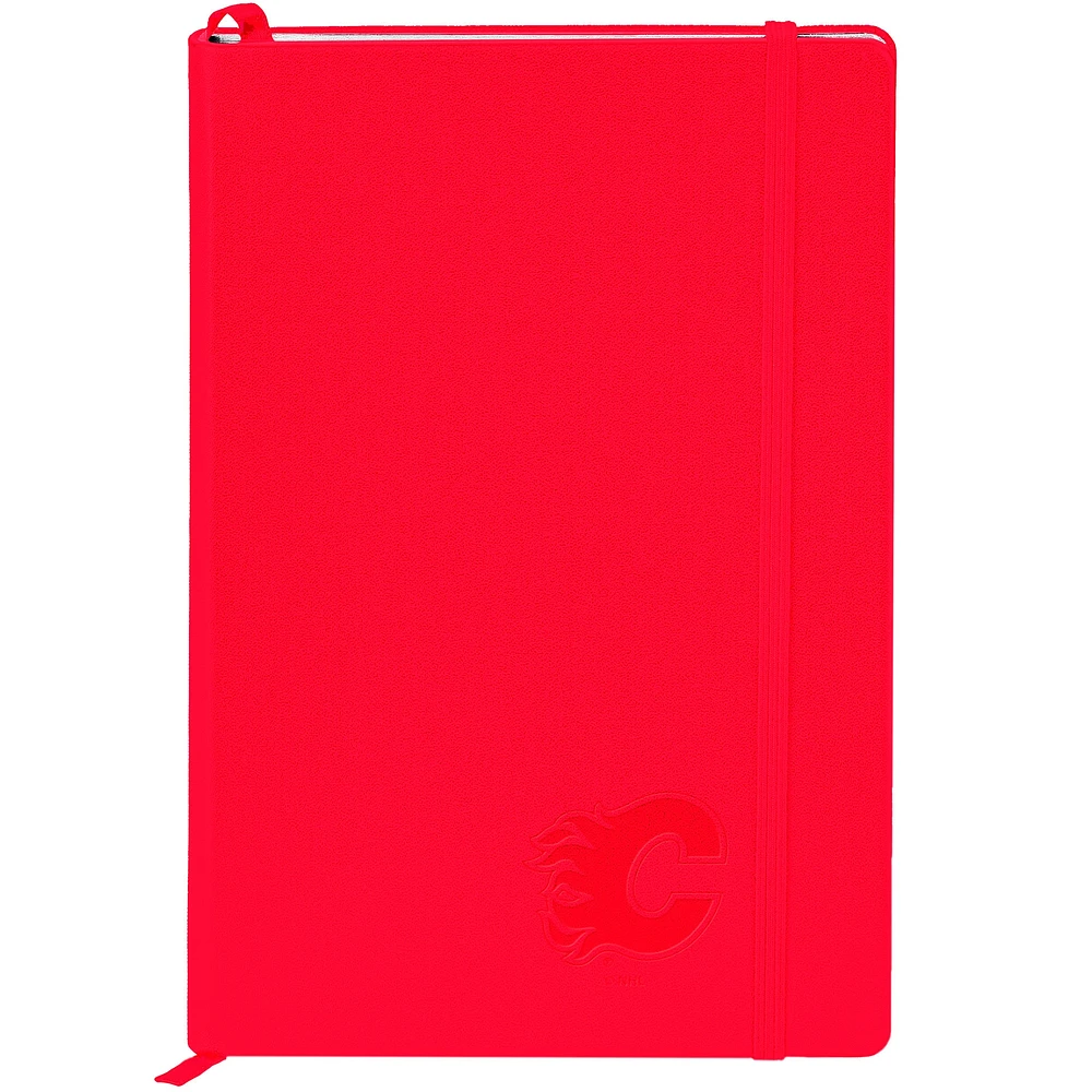 Calgary Flames - Embossed Journal