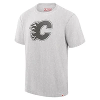 Men's Fanatics Cream Calgary Flames Made Canada T-Shirt