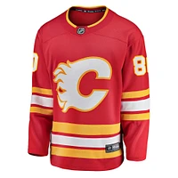 Men's Fanatics Daniel Vladar Red Calgary Flames Home Breakaway Player - Jersey