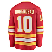 Men's Fanatics Jonathan Huberdeau Red Calgary Flames Home Breakaway - Player Jersey