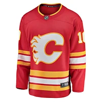 Men's Fanatics Jonathan Huberdeau Red Calgary Flames Home Premier Breakaway Player - Jersey