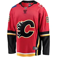 Men's Fanatics Juuso Valimaki Red Calgary Flames Home Breakaway - Player Jersey