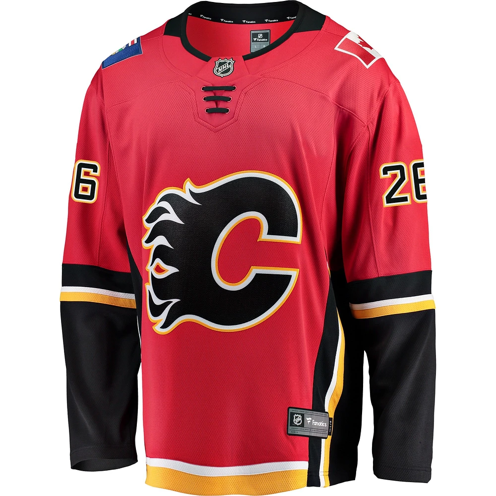 Men's Fanatics Michael Stone Red Calgary Flames Home Breakaway - Player Jersey