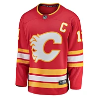 Men's Fanatics Mikael Backlund Red Calgary Flames Home Breakaway - Player Jersey