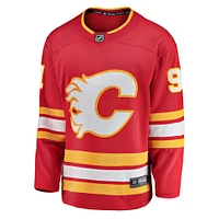 Men's Fanatics Nazem Kadri Red Calgary Flames Home Breakaway Player - Jersey
