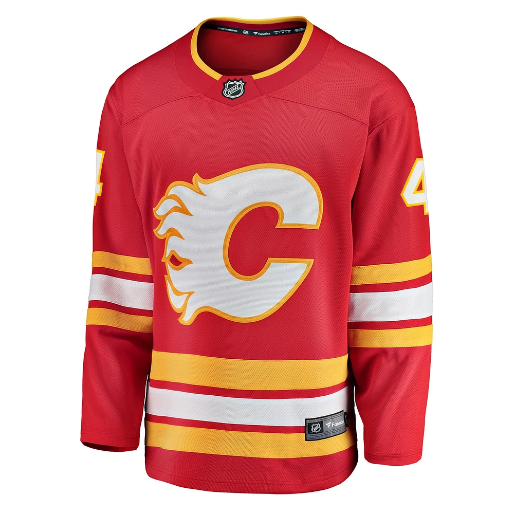 Men's Fanatics Rasmus Andersson Red Calgary Flames Home Breakaway Player - Jersey