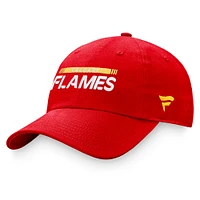 Men's Fanatics Red Calgary Flames 2022 NHL Draft - Authentic Pro Rink Adjustable Hat