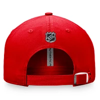 Men's Fanatics Red Calgary Flames 2022 NHL Draft - Authentic Pro Rink Adjustable Hat