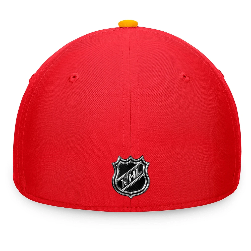 Men's Fanatics Red Calgary Flames 2024 NHL Draft Flex Hat