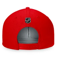 Men's Fanatics Red Calgary Flames Authentic Pro Training Camp Snapback Hat