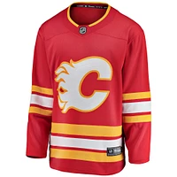 Men's Fanatics Red Calgary Flames Home Breakaway Jersey