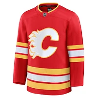 Men's Fanatics Red Calgary Flames Home Premium Jersey
