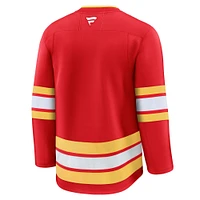 Men's Fanatics Red Calgary Flames Home Premium Jersey