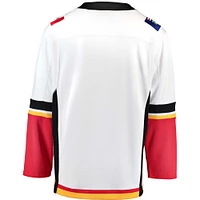 Men's Fanatics White Calgary Flames Breakaway - Blank Jersey