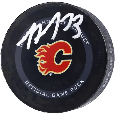 Tyler Toffoli Calgary Flames Autographed Official Game Puck