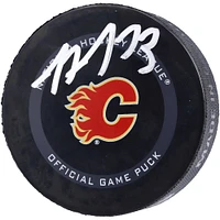 Tyler Toffoli Calgary Flames Autographed Official Game Puck