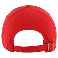 Women's '47 Red Calgary Flames Miata Clean Up Adjustable Hat