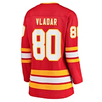 Women's Fanatics Daniel Vladar Red Calgary Flames Home Breakaway Player - Jersey
