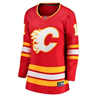 Women's Fanatics Mikael Backlund Red Calgary Flames Home Team Breakaway Player Jersey