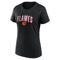 Women's Fanatics Red/Black Calgary Flames Fan Two-Pack T-Shirt Set