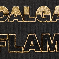 Women's Pro Standard Black Calgary Flames Boxy T-Shirt