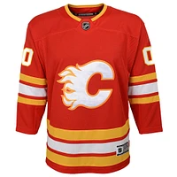 Youth Red Calgary Flames 2020/21 Home - Premier Custom Jersey