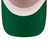Men's New Era Red Calgary Stampeders Turf Traditions 9FORTY Adjustable Hat